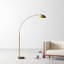 Badlingham 71.5'' Solid Brass Dimmable LED Floor Lamp
