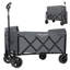 Chariot utilitaire extensible à double couche avec roues tout-terrain Wagonpro XPERT - Chariot de jardin pliable robuste pour le camping, le magasinage et l'utilisation à l'extérieur-126257580-126257581