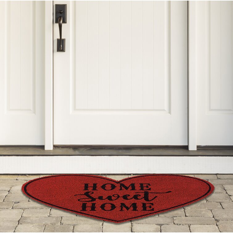 Home Sweet Home & Coir Mat, 22X47, Natural Sold by at Home