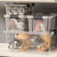 Boîtes de rangement transparentes avec couvercles Superio-102097796-102097800