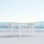 Porto Power Coated Aluminum Dining Table-1992375375