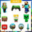10 Pcs Minecraft Party Decoration Balloons, Minecraft Party Supplies
