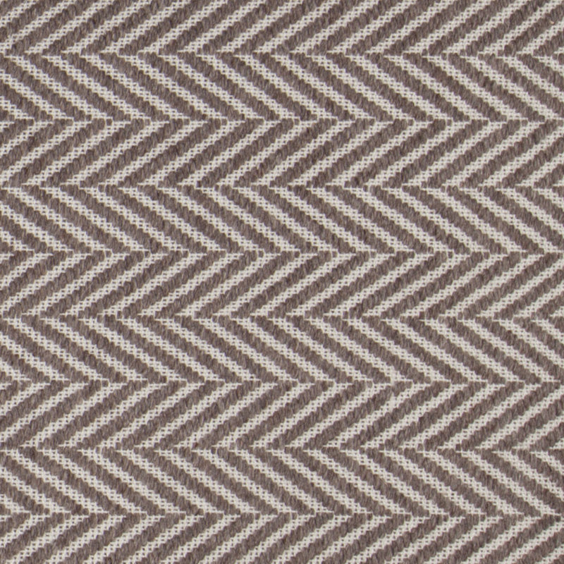 Tapis gris fait main dhurrie chevron Schram, Rectangle 9 pi x 13 pi