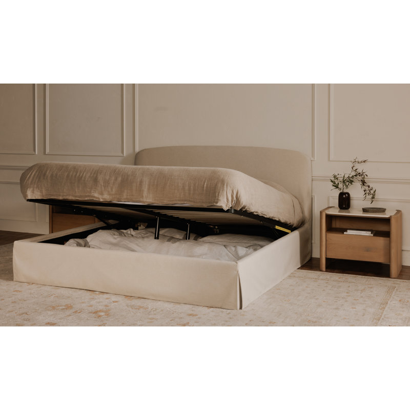 Windcrest Upholstered Platform Storage Bed
