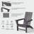 Katharine Outdoor Adirondack Chair-736267708