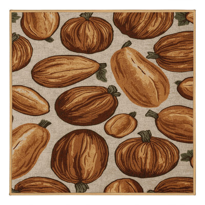  Washable Yam Vegetables Area Rug