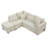 Upholstered L-Shaped Sectional Reversible-1570010530