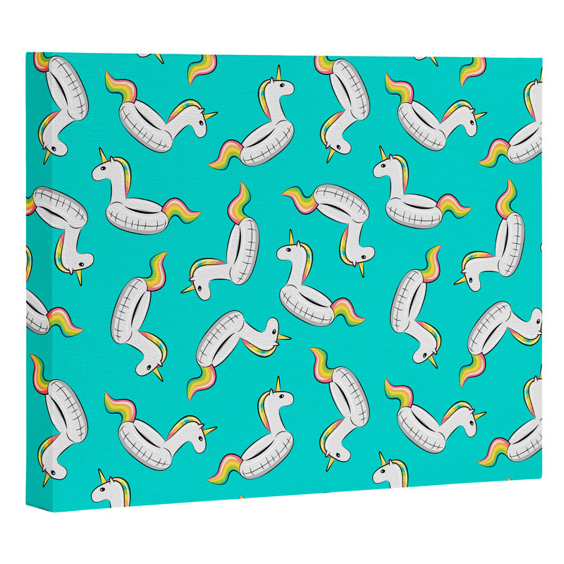 «Brierfield Pool Float», impression sur toile, H 20 po x l 16 po x P 2 po