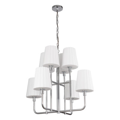 Tindra 8 - Light Metal Dimmable Chandelier