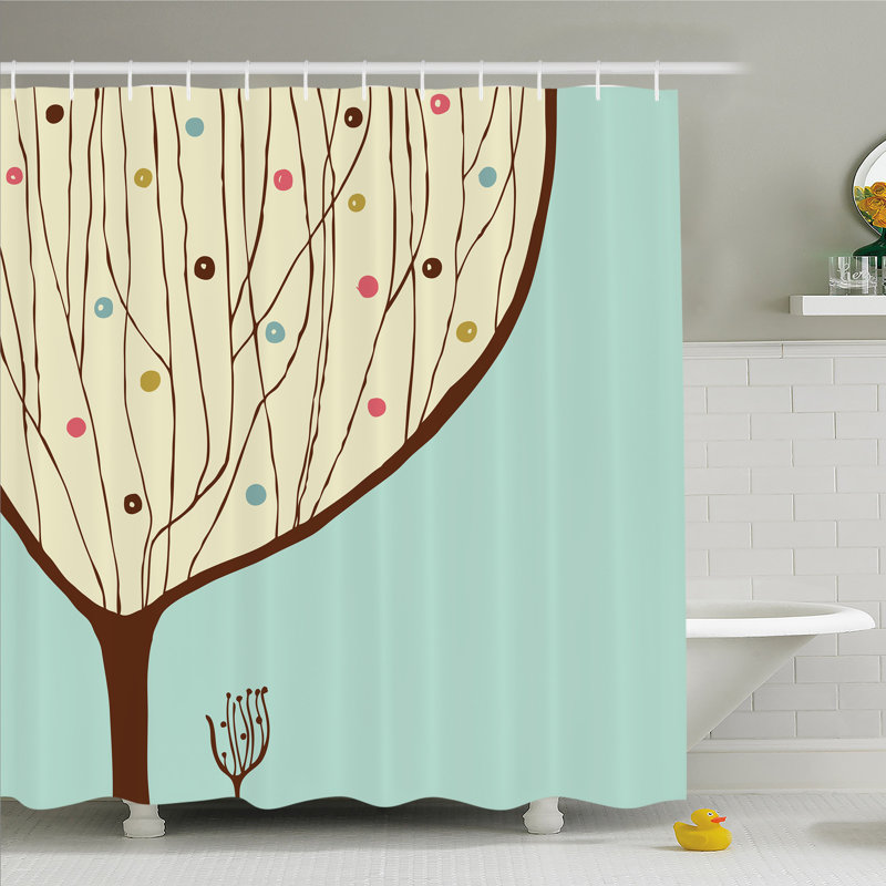 Ensemble de rideau de douche, H 69 po x l 105 po