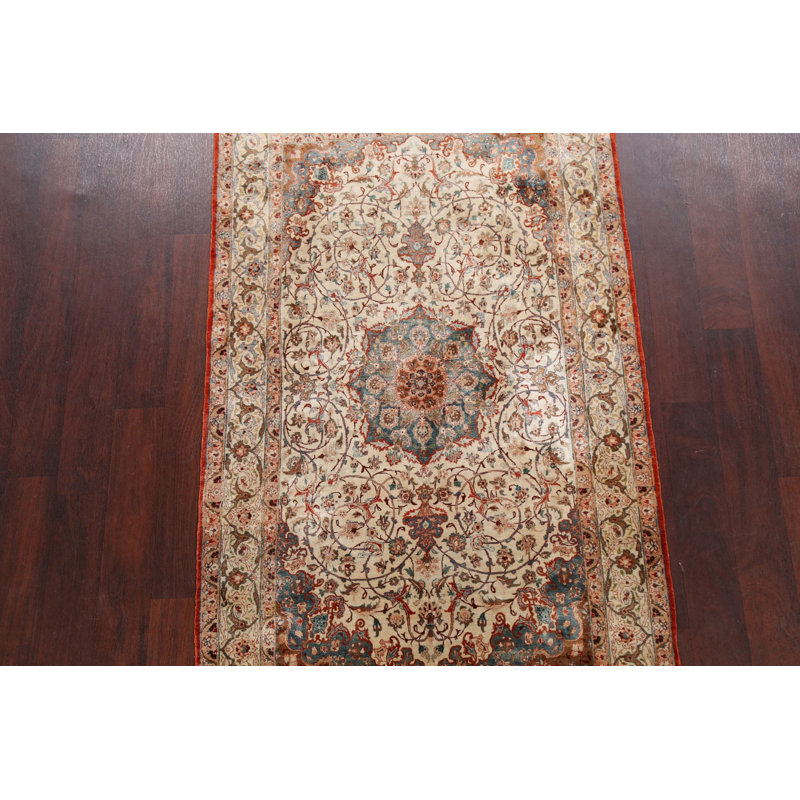Tapis antique 100% teinture végétale Nain