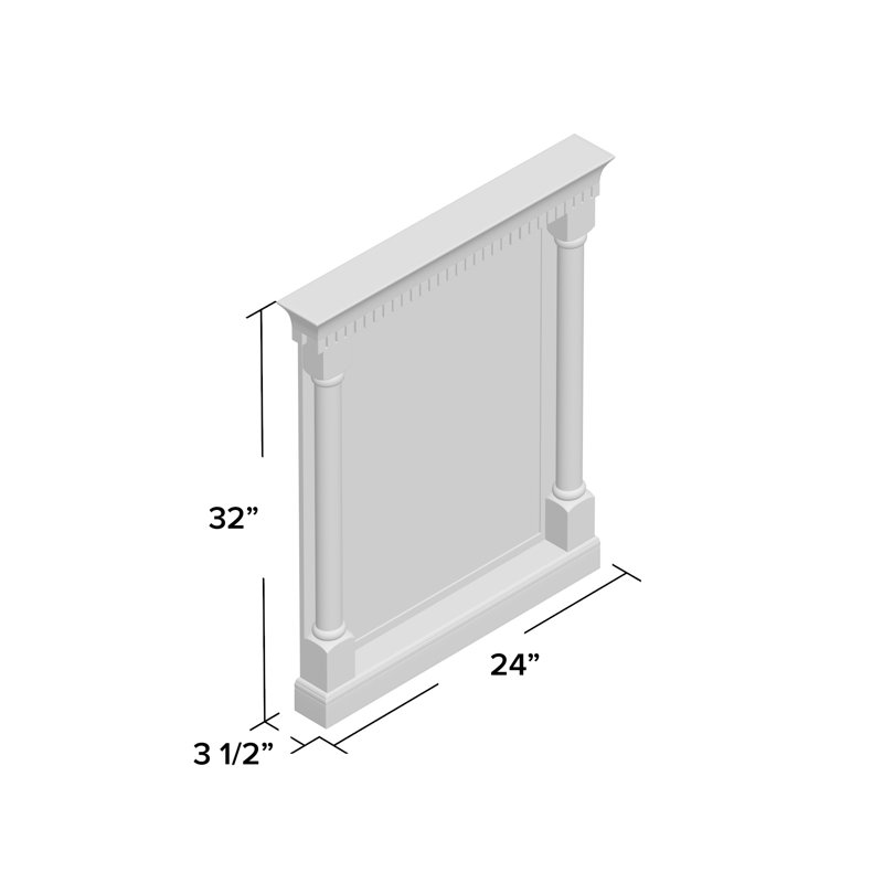 Wood Wall Mirror