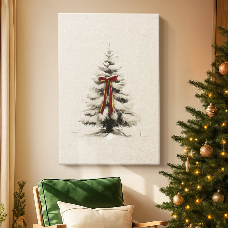 Toile tendue Frostlit, H 48 po x l 32 po