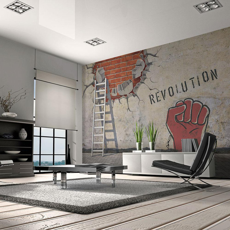 Eeliyah Wall Mural, 8.83' L x 11.42' W
