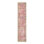 Tapis rose à motif abstrait Ector