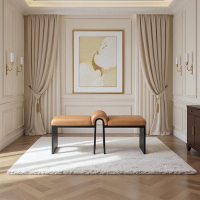 Banc en cuir Delphine Vegan