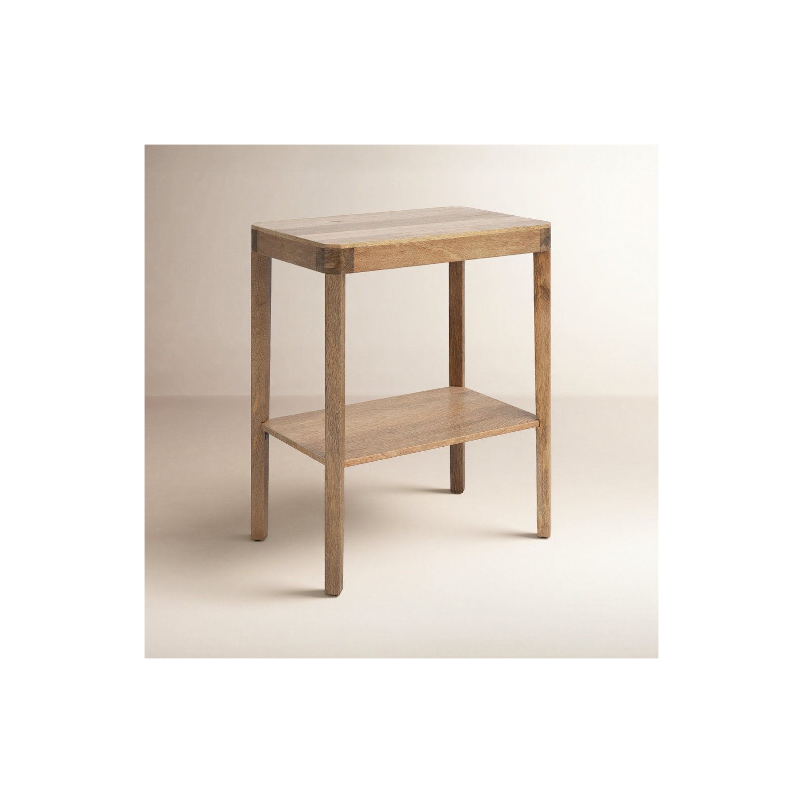 Ardentown Solid Wood End Table, Natural