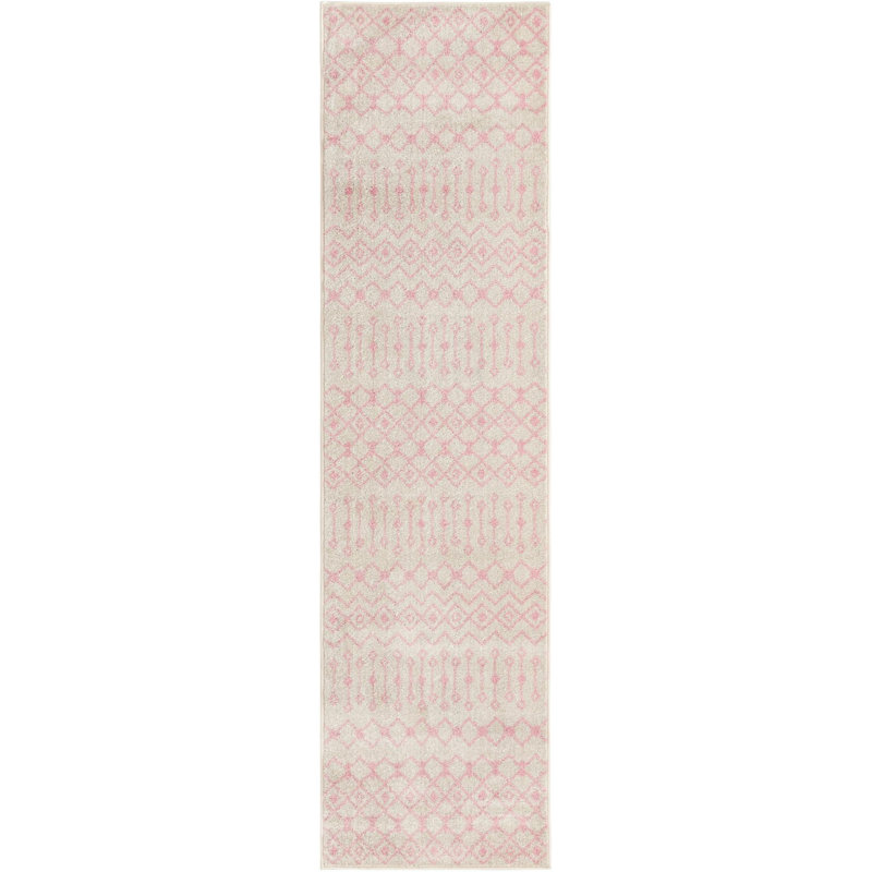 Abstract Indoor Rug, Runner 2'7" x 10'