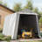 6 Ft. W x 6 Ft. D Portable Garage and Storage Shed