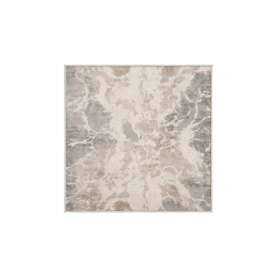 Machine Washable Beige Area Rug