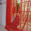 2 Pcs/Set Solid Color Sheer Curtains, Transparent Window Shades Tulle Drapes, Rod Pocket Curtains For Bedroom, Living Room, Orange-837305439