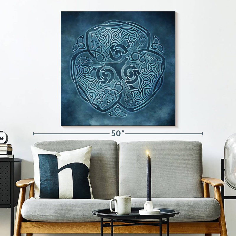 Kerner Celtic Knot Totem Wolf