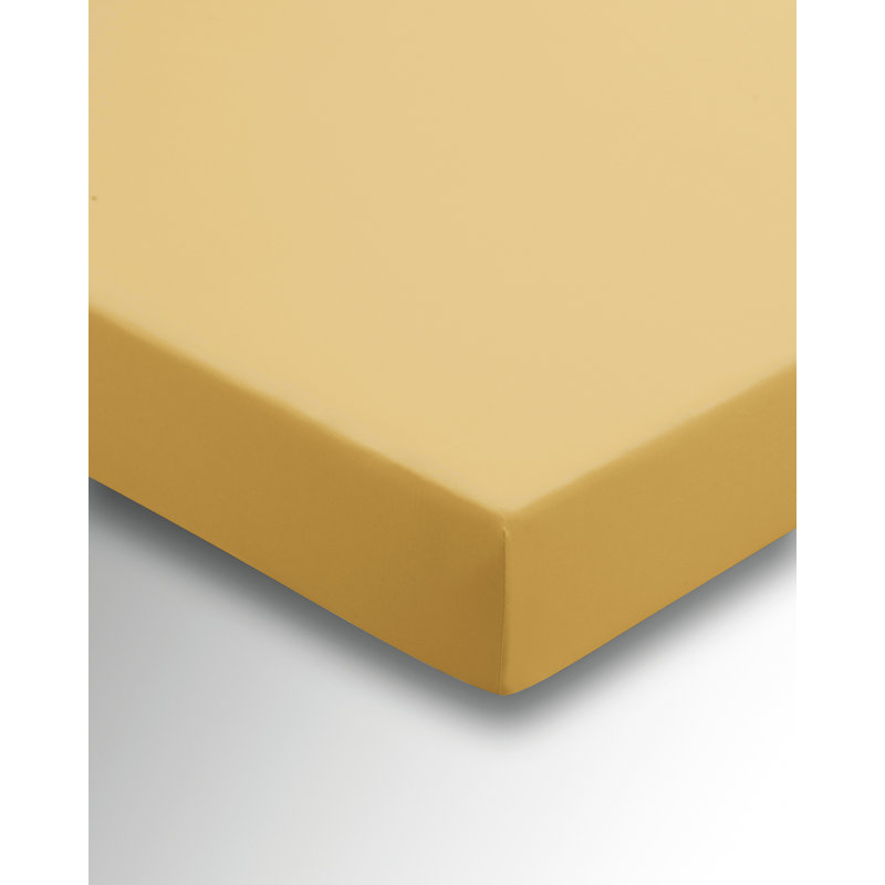 180 Thread Count Cotton Blend Fitted Sheet, Kingsize (5'), Stone