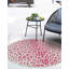 Tapis de safari d'extérieur rose et gris-1476171004