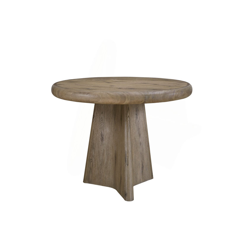 Table ronde à hauteur standard - Chêne noueux anglais