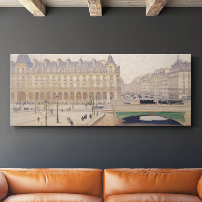 Série paysage - CXLVI - Toile tendue avec châssis - Prêt à accrocher