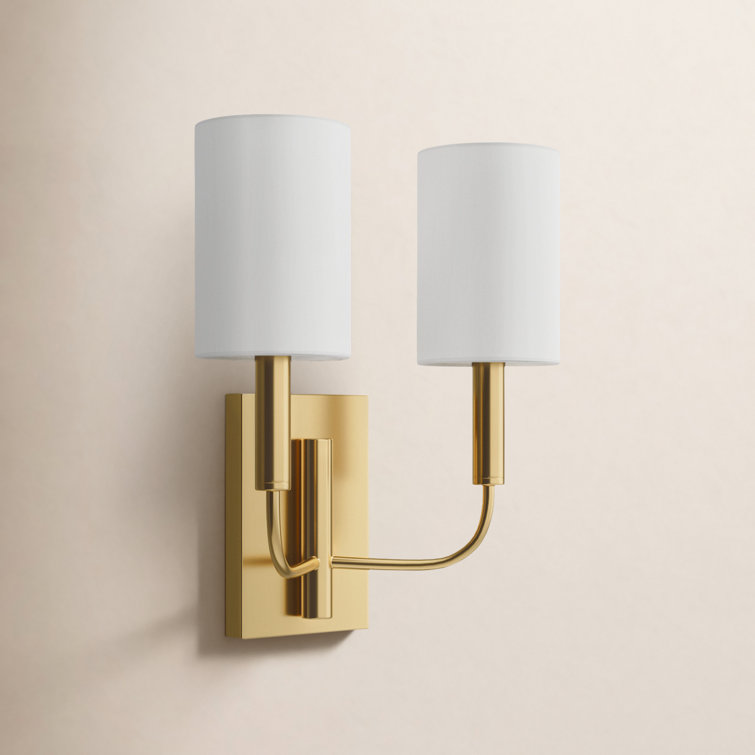 Tedder 2 Light Dimmable Candle Wall Light