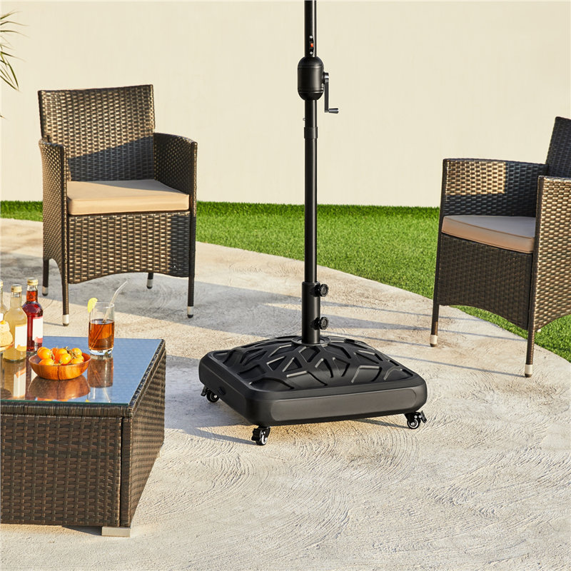 5.39kg Umbrella Base with Wheels