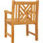 Chippendale Outdoor Teak Dining Armchair