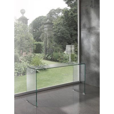 Holmestrand 85cm Glass Console Table