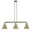 Luminaire suspendu linéaire à 3 lumières pour îlot de cuisine Donovan-1977071101-1977071078-1977071079