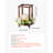 Wooden Wedding Lantern Centerpiece, Includes 10 Wooden Lantern Candle Holder 10 Flameless LED Candle 10 Champagne Flower Wreath for Wedding Table Party Farmhouse Decor, Brown