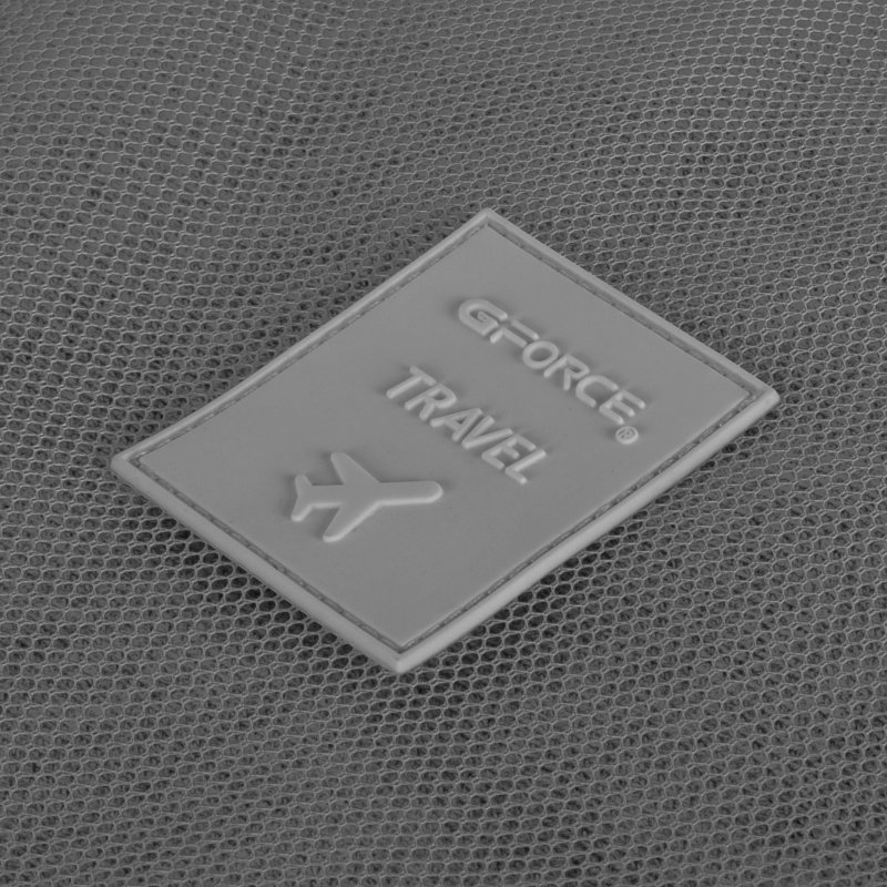 Ensemble de 6 bacs de rangement en tissu Gforce, Gris