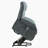Power Electric massage lift lounge chair, suitable for the elderly, with heating and vibration functions, with USB, can be used for lying down.  BLUE-53529160