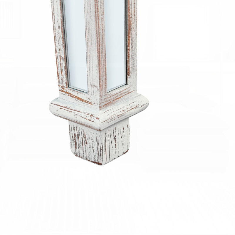 Console miroir en bois rétro