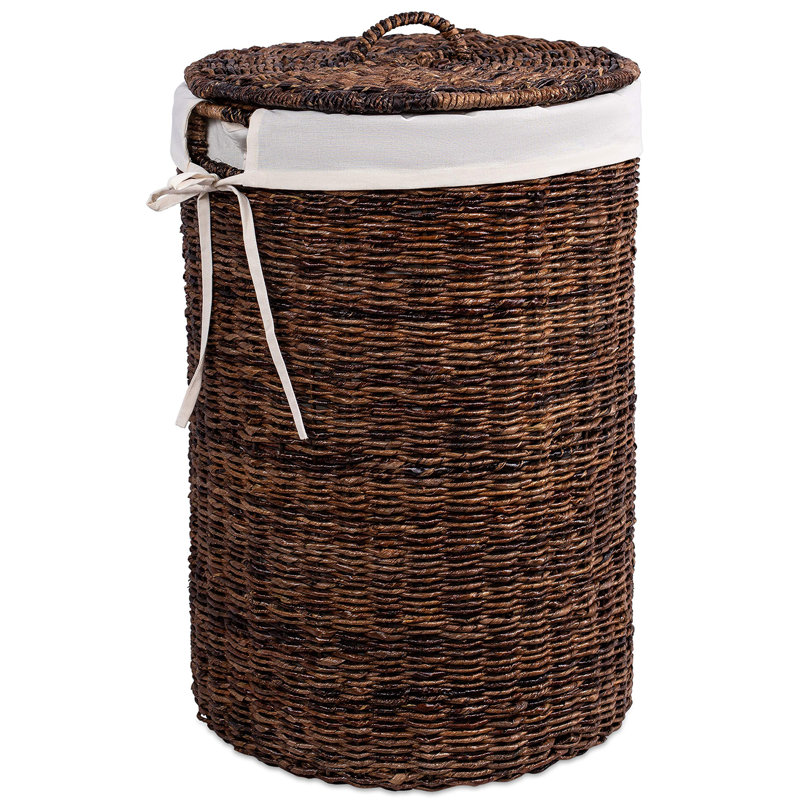 Laundry Hamper with Liner, Espresso