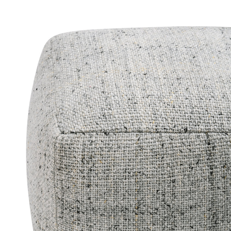 Repose-pieds Yinka, Polyester gris foncé