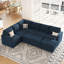 Canapé-lit modulaire coulissant avec repose-pieds Seybert-113442511