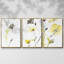 Fleurs sauvages et contour I - Toile encadrée multi-pièces-993594926-993594925