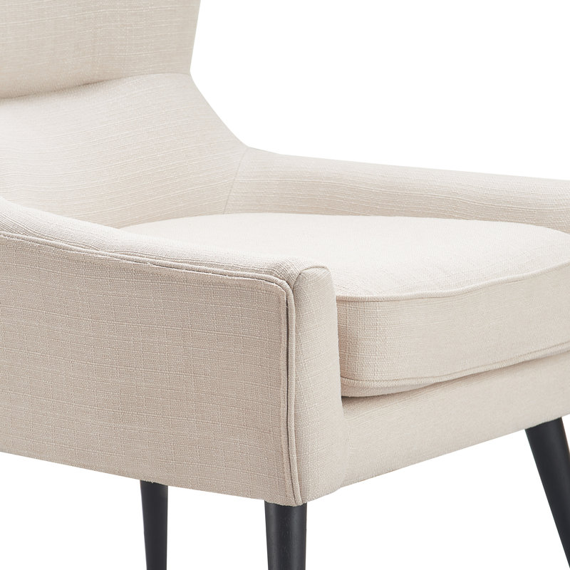 Fauteuil à oreilles Tommy Hilfiger Auburn, Ivoire