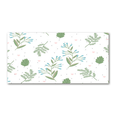 Leaves - Wrapped Canvas Print