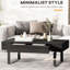Table basse avec rangement Mid-Century
