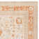 Oushak Oriental Hand-Knotted Wool Ivory/Rust Area Rug