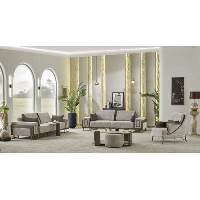 Xayti 4 - Piece Living Room Set