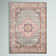 Abbate Oriental Gray/Pink Area Rug