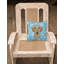  Coussin décoratif en forme de teckel 14 po Snowflake